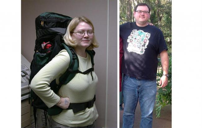 妻子用跑步感動150公斤丈夫   聯合減肥82公斤
