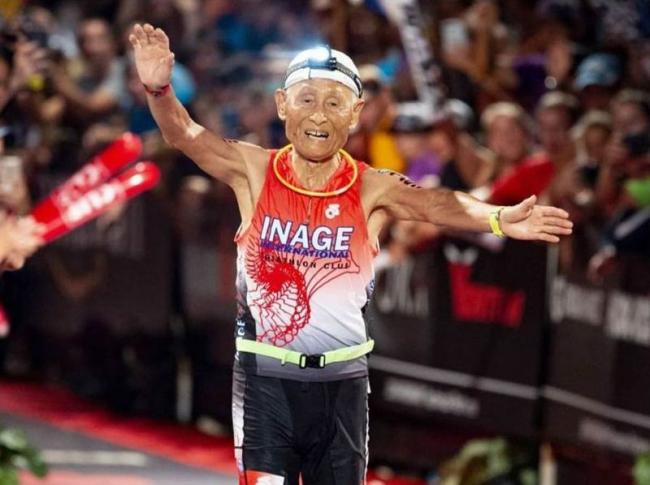  87歲超鐵鐵人稻田弘列入世界紀錄