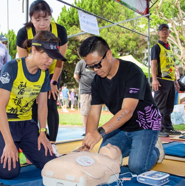 美利達52週年慶  將與「醫護鐵人」聯合舉辦 CPR+AED 系列教學推廣